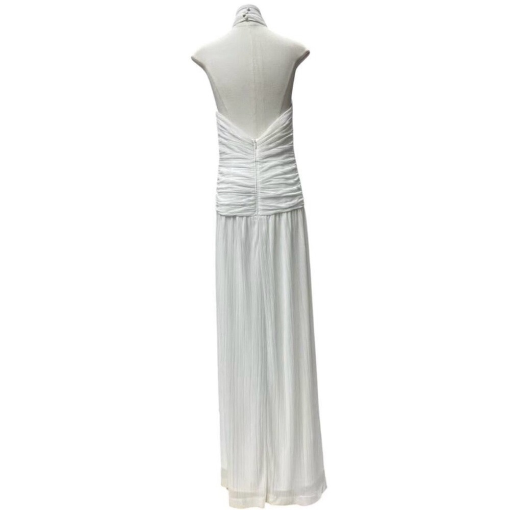Rebecca Vallance White Halter Maxi Dress - Picture 7 of 8